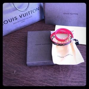 Louis Vuitton wrap around bracelet. Never worn.